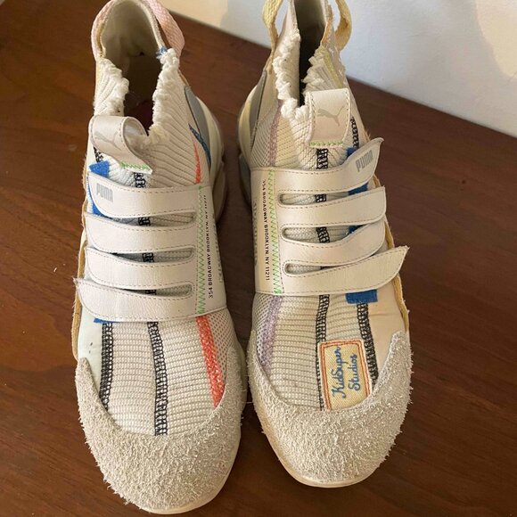 Puma KidSuper Cell Dome Sock 'White Silver Grey', In "sold out" size 10.5 - Picture 3 of 5